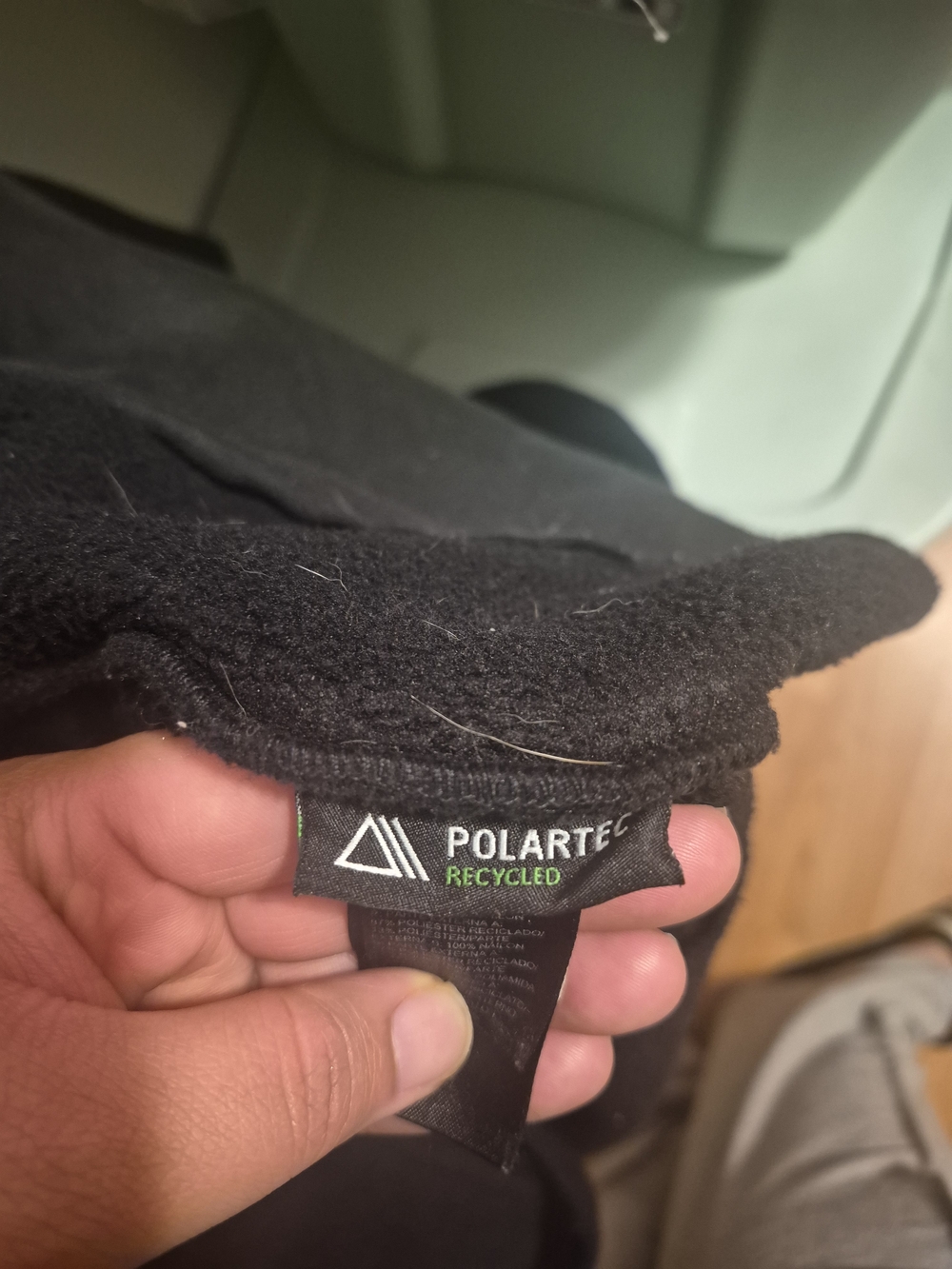 The North Face Women Black Full-Zip Fleece Jacket - Picture 5 of 6